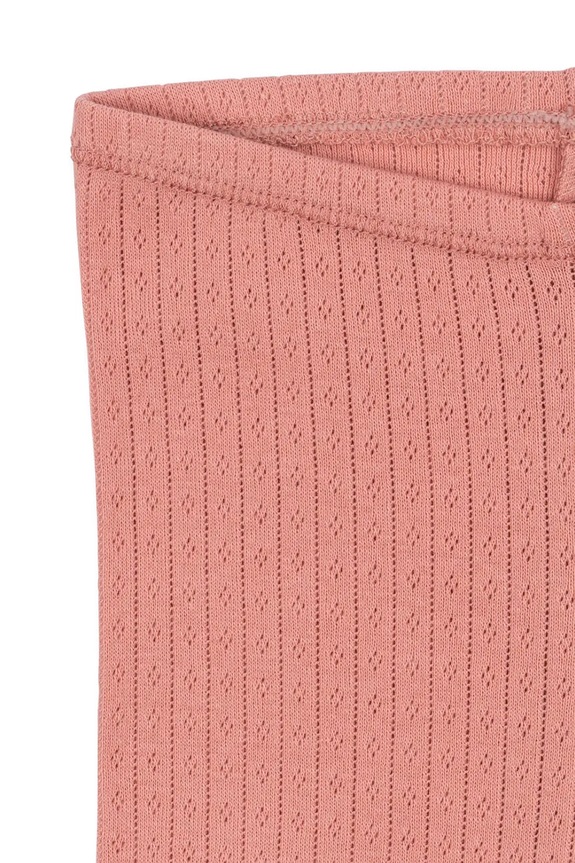 Dziewczynka Konges Sløjd legginsy dziecięce MINNIE PANTS GOTS KS105006.PPY2 różowy