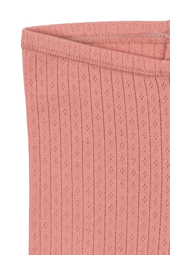 Dziewczynka Konges Sløjd legginsy dziecięce MINNIE PANTS GOTS KS105006.PPY2 różowy