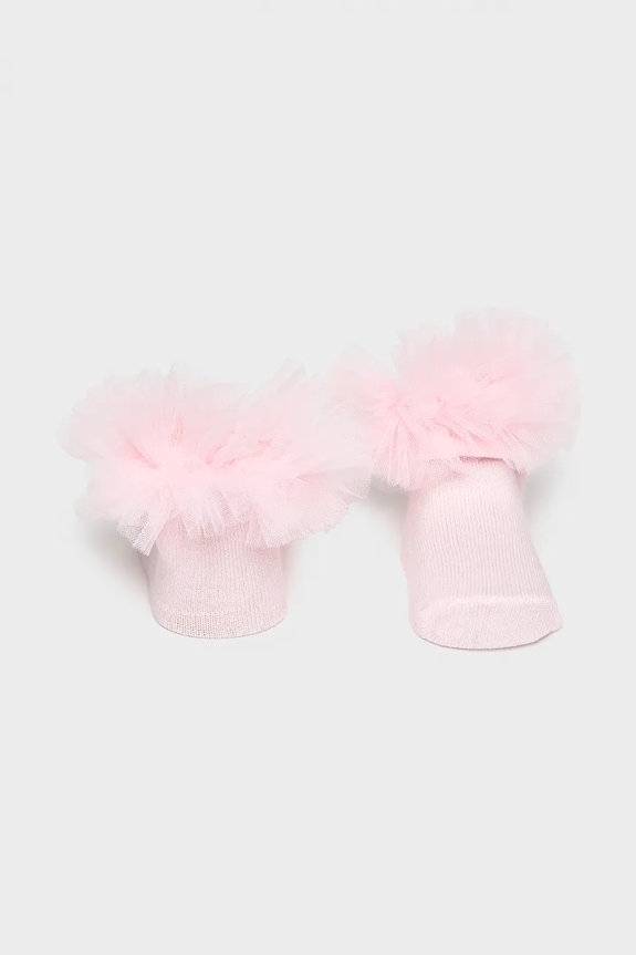 Mayoral Newborn skarpetki niemowlęce 9055.2L.Newborn.PPY2 różowy SS26