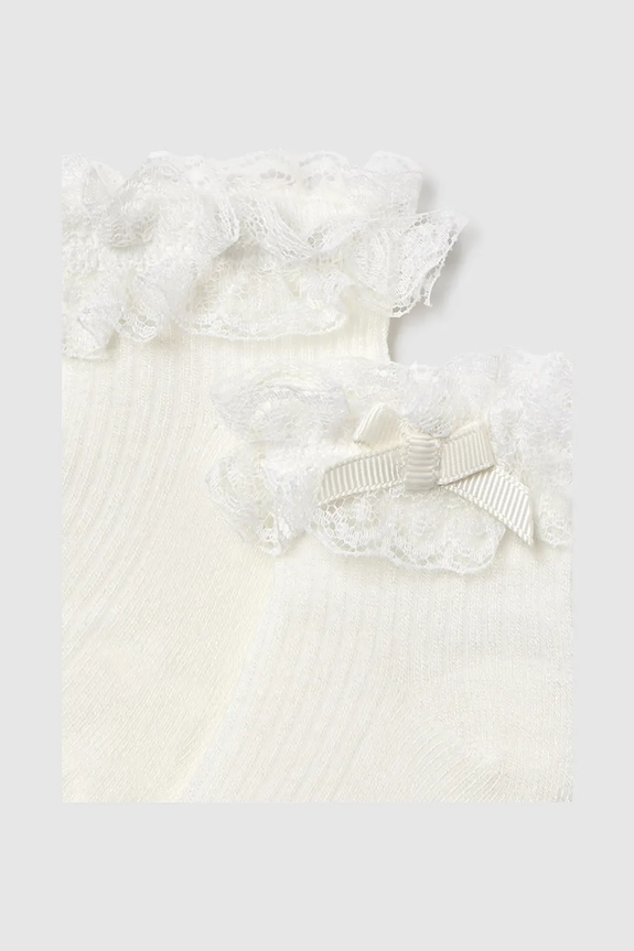 Mayoral Newborn șosete copii 9061.2N.Newborn.PPY2 bej SS26