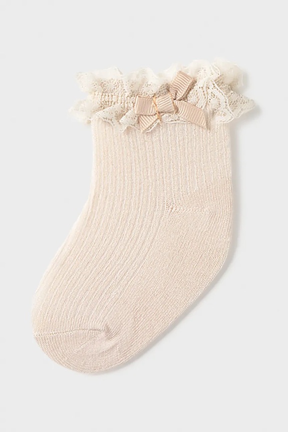 Dječje čarape Mayoral Newborn bež 9061.2N.Newborn.PPY2