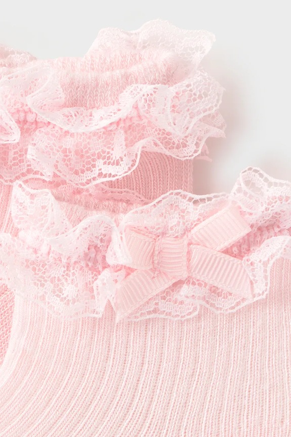 Mayoral Newborn skarpetki dziecięce 9061.2N.Newborn.PPY2 różowy SS26