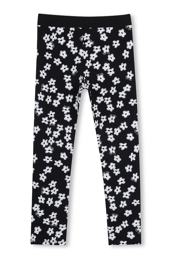 Dziewczynka Marc Jacobs legginsy dziecięce W60730.156 czarny