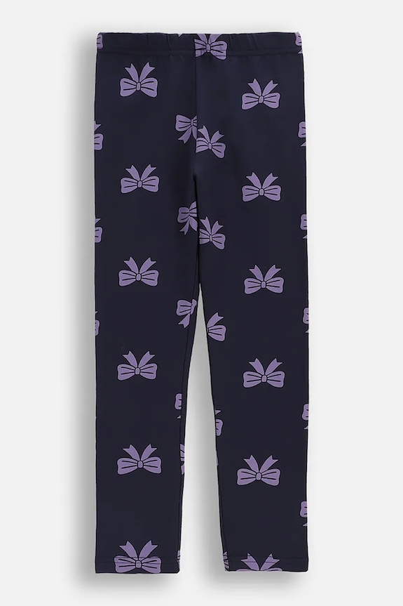 Coccodrillo legginsy dziecięce wzorzyste granatowy WC6122106VGA