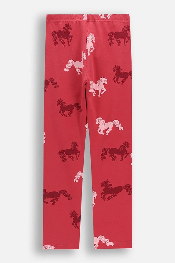 Coccodrillo legginsy dziecięce WC6122105GGK różowy SS26