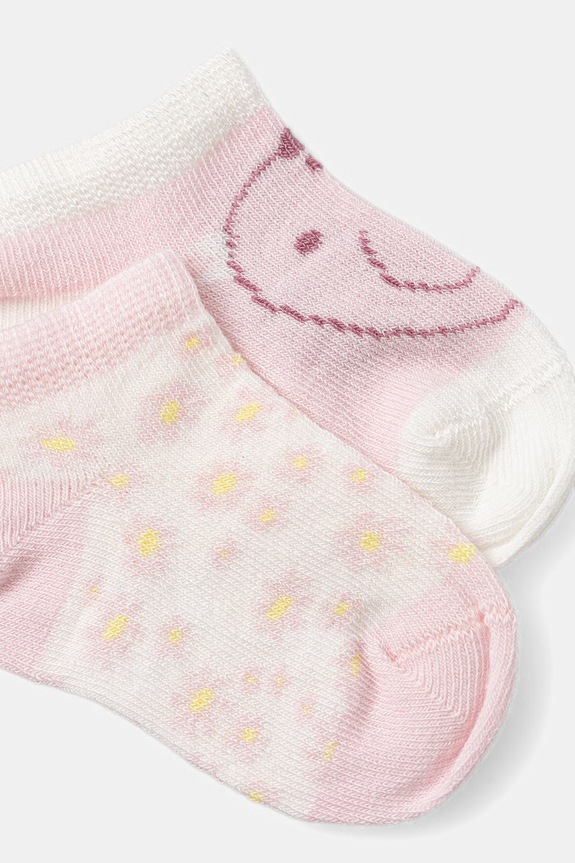 United Colors of Benetton skarpety dziecięce 6AO5R700F.G.W.Stagional różowy SS26
