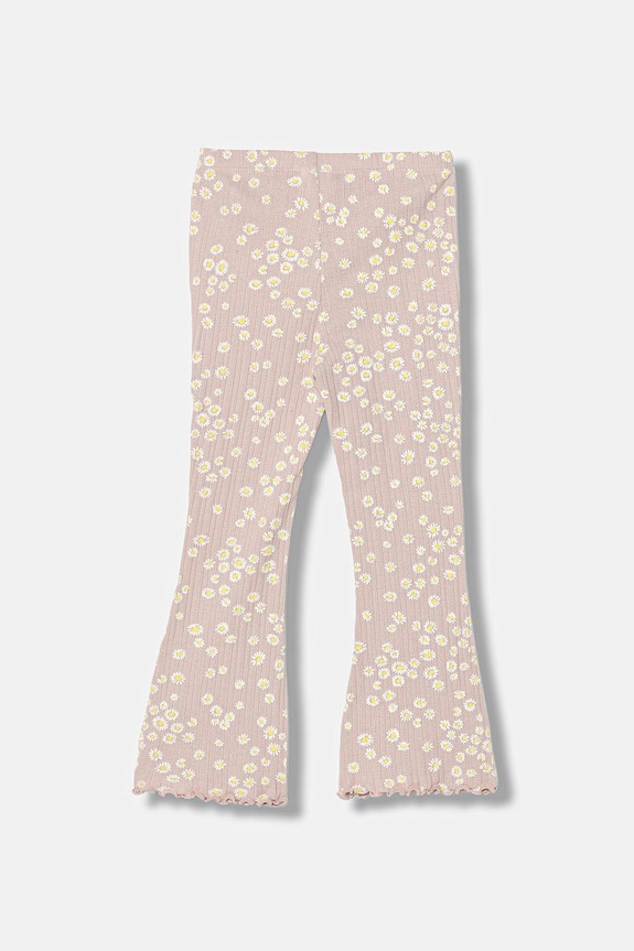 Dziewczynka United Colors of Benetton legginsy dziecięce bawełniane 3XULGF05E.P.Stagionale fioletowy