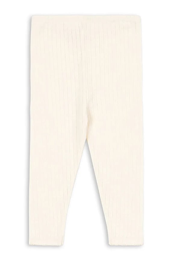Detské bavlnené legíny Konges Sløjd MINNIE PANTS GOTS KS104378.PreSpring béžová SS26
