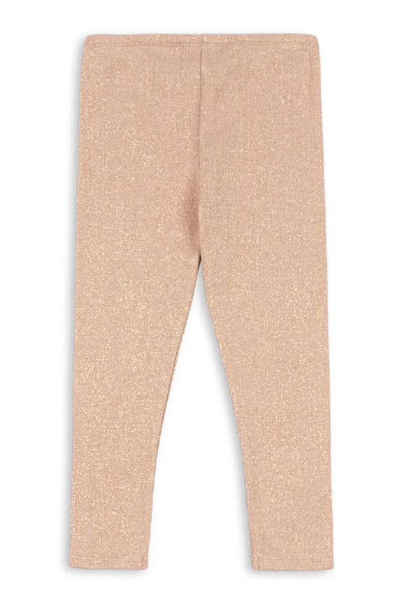 Konges Sløjd legginsy dziecięce ROLI PANTS KS104416.PreSpring beżowy SS26