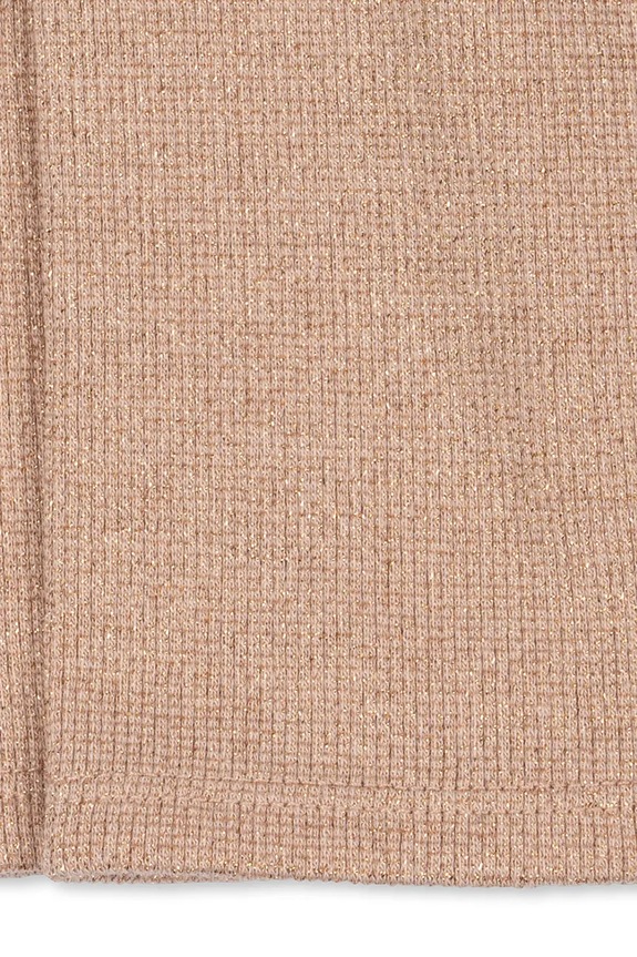Konges Sløjd legginsy dziecięce ROLI PANTS beżowy KS104416.PreSpring