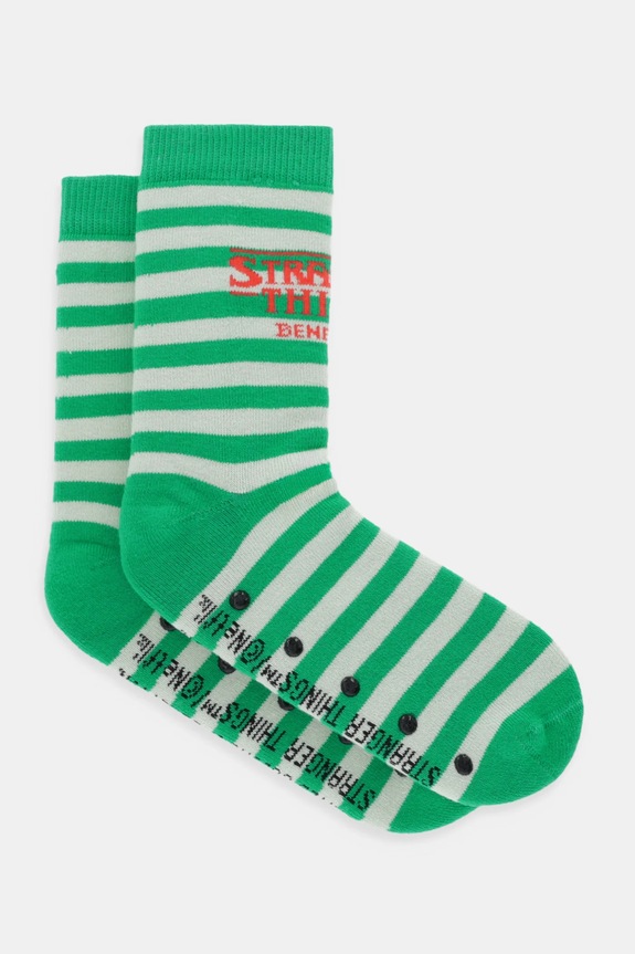 Dječje čarape United Colors of Benetton zelena 6AO3C7005.G.Seasonal