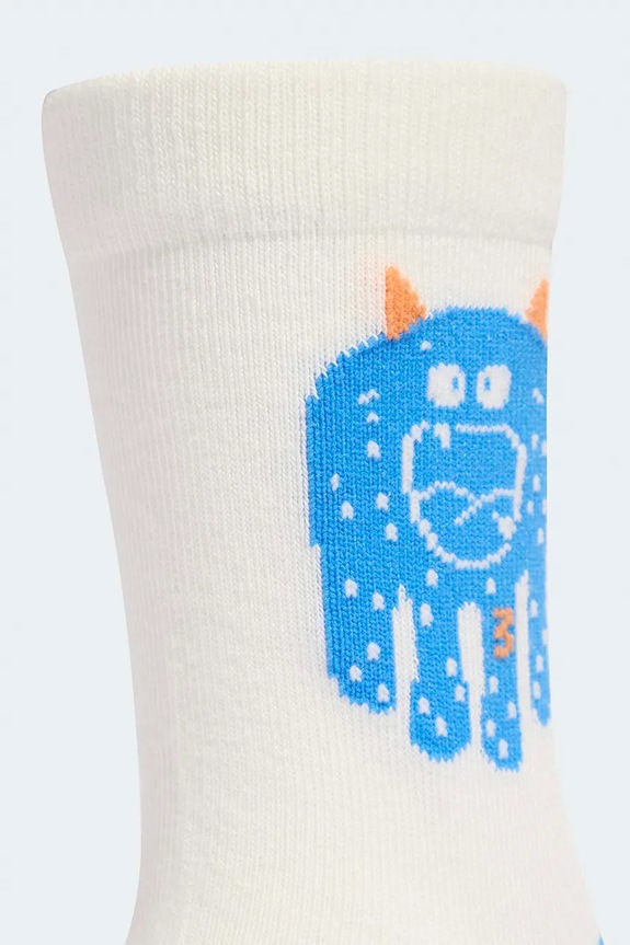 Παιδικές κάλτσες adidas Performance 3-pack KA0295 λευκό SS26