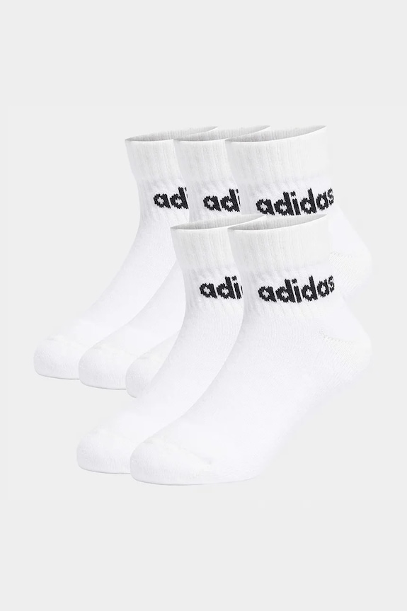 Βαμβακερές παιδικές κάλτσες adidas Performance 5-pack λευκό KA7440