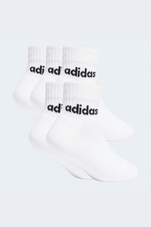 Βαμβακερές παιδικές κάλτσες adidas Performance 5-pack KA7440 λευκό SS26