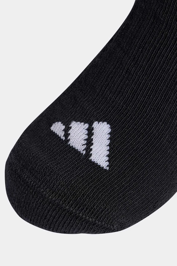 Αγορίστικα Βαμβακερές παιδικές κάλτσες adidas Performance 3-pack KD1719 μαύρο