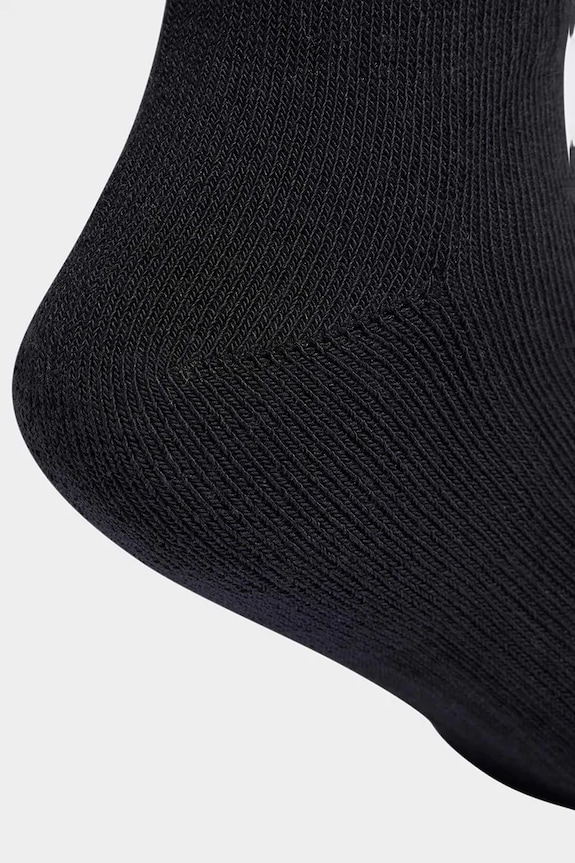 Βαμβακερές παιδικές κάλτσες adidas Performance 3-pack μαύρο KD1719