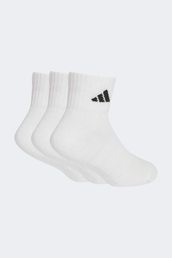 Βαμβακερές παιδικές κάλτσες adidas Performance 3-pack JZ0526 λευκό SS26
