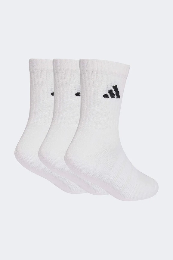 adidas Performance skarpetki dziecięce z bawełną 3-pack KD1725 biały SS26