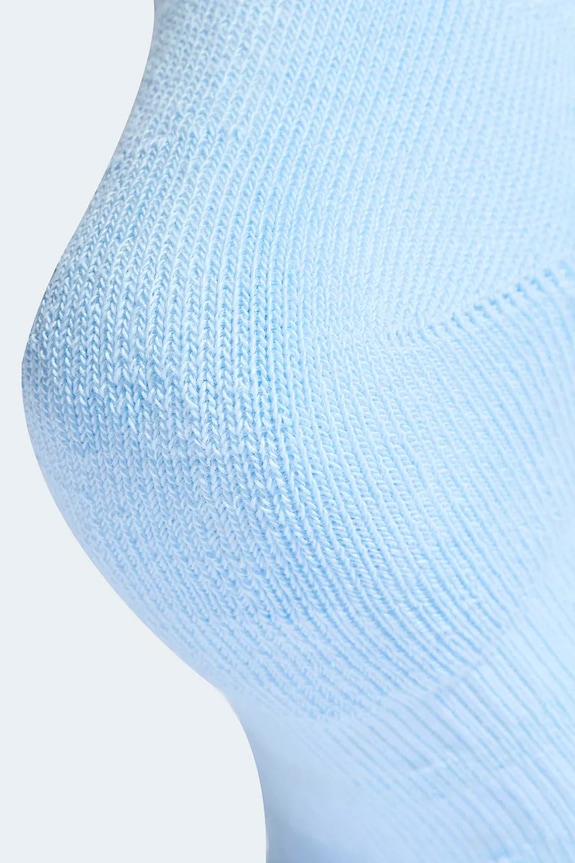 Βαμβακερές παιδικές κάλτσες adidas Performance 3-pack μπλε KD1723