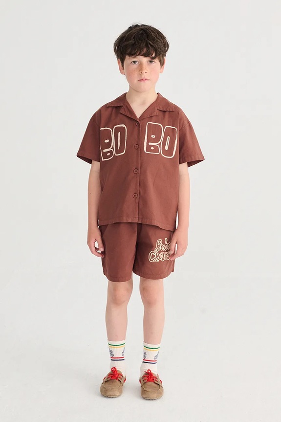 Bobo Choses șosete copii Bobo Choses By Hand bej 126AI043
