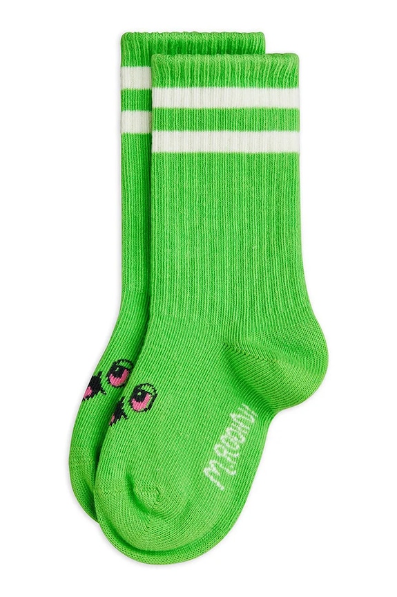 Mini Rodini skarpetki dziecięce Alien zielony 26260115