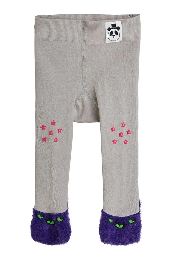 Hulahopke za bebe Mini Rodini Travel agency 26260120 siva SS26