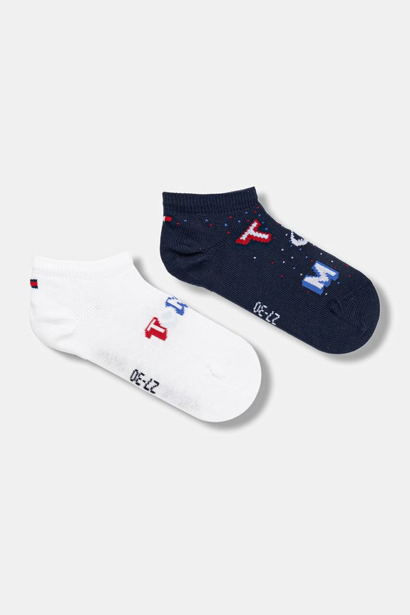 Dječje čarape Tommy Hilfiger 2-pack mornarsko plava 701238512.PPY2