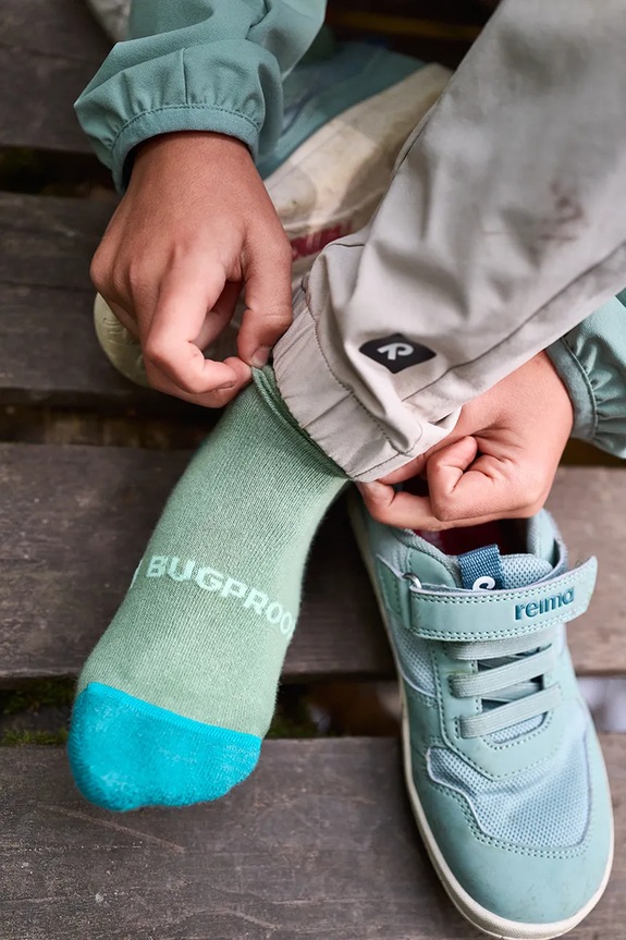 Reima skarpety dziecięce Karkotin BugProof 5300355A.PPY2 zielony