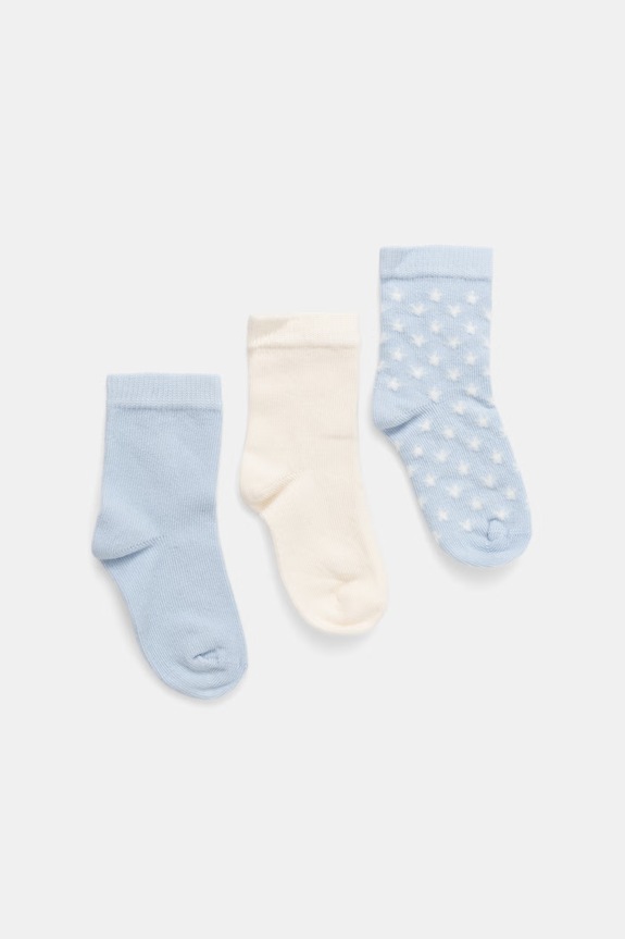 United Colors of Benetton nogavice otroške paket 3 kosov modra 6AO3R700G.W.Stagionale