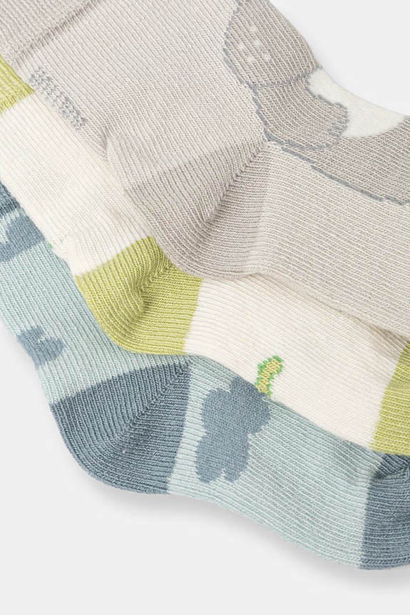 United Colors of Benetton skarpety dziecięce 3-pack 6AO3R700G.W.Stagionale szary SS26
