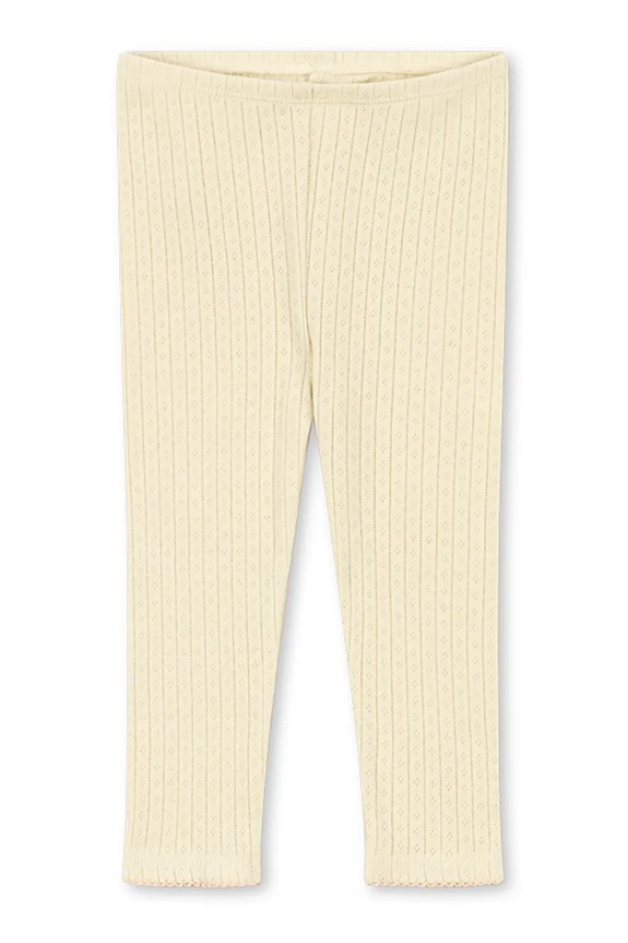 Konges Sløjd legíny detské bavlnené MINNIE PANTS GOTS žltá KS105480.PPY2