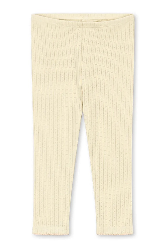 Konges Sløjd legíny detské bavlnené MINNIE PANTS GOTS žltá KS105480.PPY2
