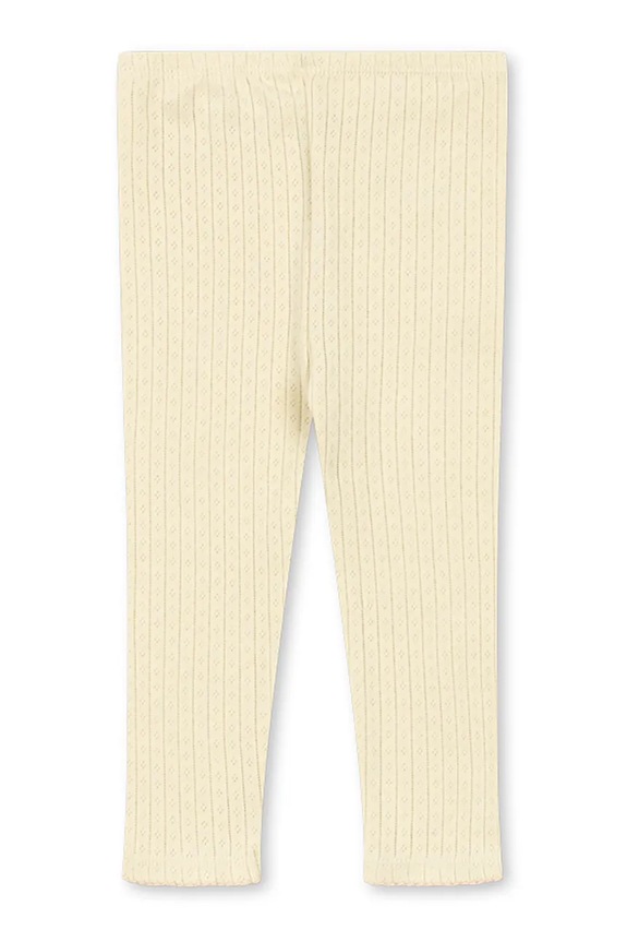 Konges Sløjd legíny detské bavlnené MINNIE PANTS GOTS KS105480.PPY2 žltá SS26