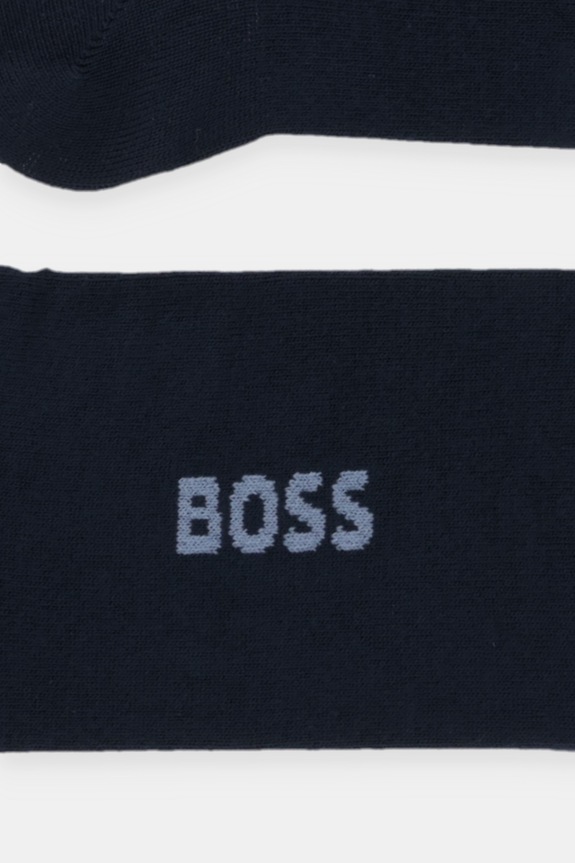 Ponožky BOSS 2P AS Logo Bamboo 2-pak 50538188 tmavomodrá SS26
