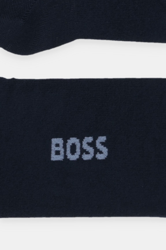 Ponožky BOSS 2P AS Logo Bamboo 2-pak 50538188 tmavomodrá SS26