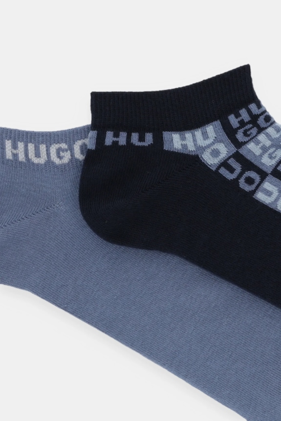 HUGO skarpety męskie 2P AS AARON CC 2-pack 50553167 granatowy SS26