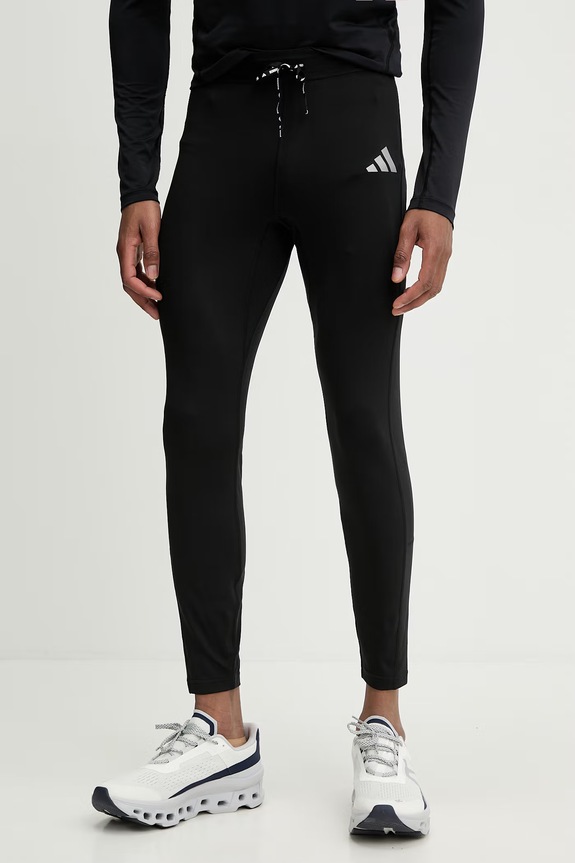 Tajice za trening adidas Performance Run Essentials print crna JY5495