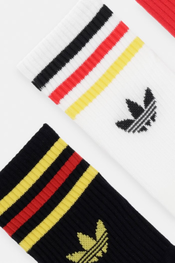 Κάλτσες adidas Originals 3-pack KD8251 κόκκινο SS26