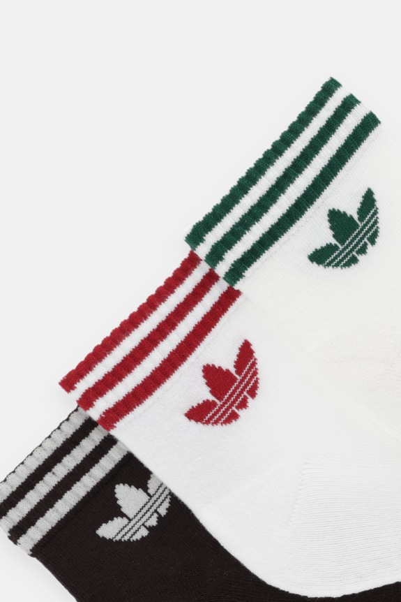 Κάλτσες adidas Originals 3-pack KD8257 λευκό SS26