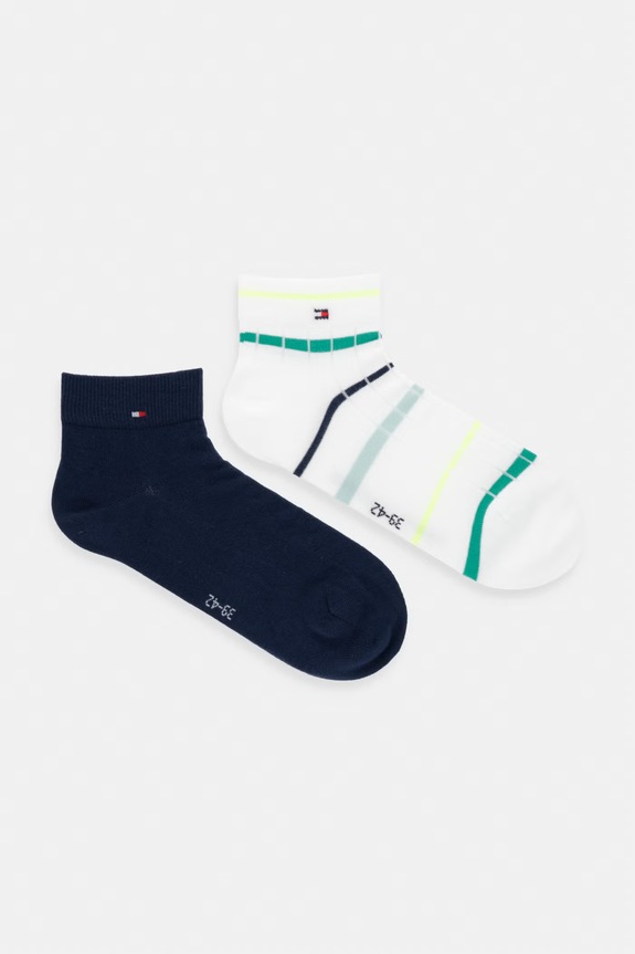 Tommy Hilfiger șosete 2-pack uni alb 701238501