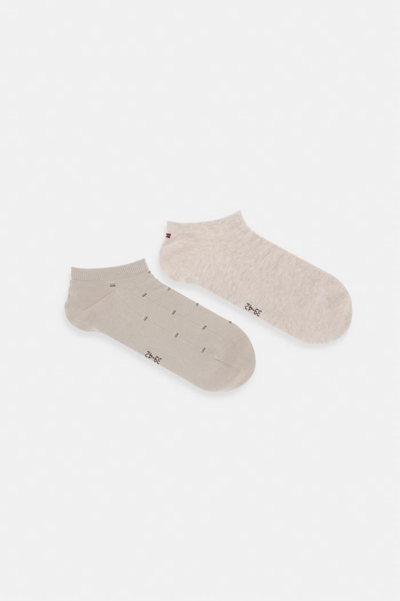 Tommy Hilfiger skarpety męskie 2-pack beżowy 701238502