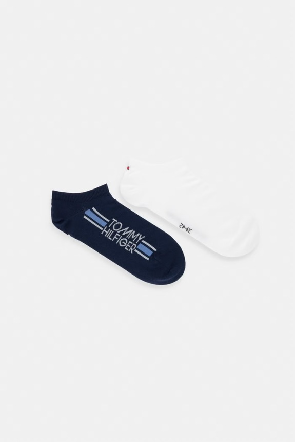 Tommy Hilfiger șosete 2-pack uni bleumarin 701238498