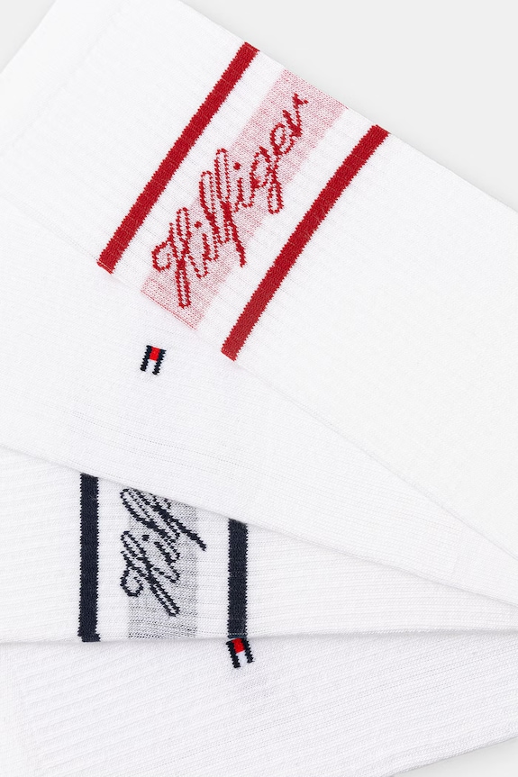 Tommy Hilfiger Șosete Bărbați pachet de 4 701238505 alb SS26