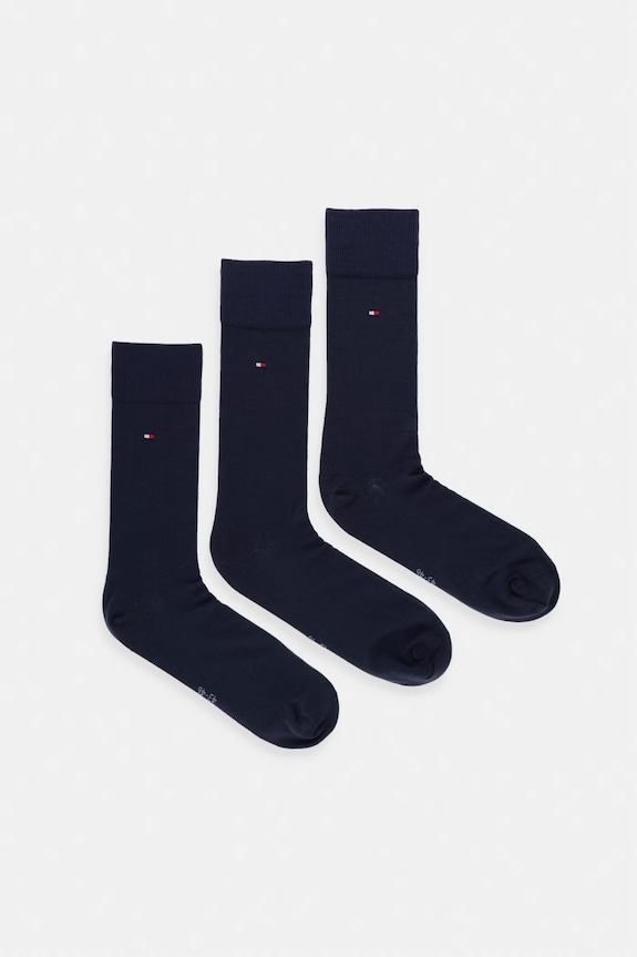 Ανδρικές κάλτσες 3-pack Tommy Hilfiger σκούρο μπλε 701239616