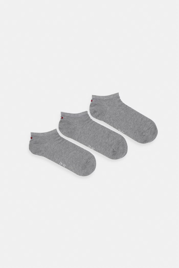Tommy Hilfiger skarpety męskie 3-pack szary 701239617