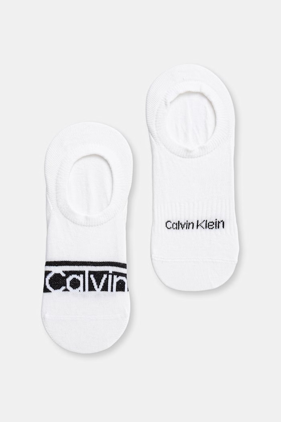 Calvin Klein skarpety stopki męskie biały 701237876