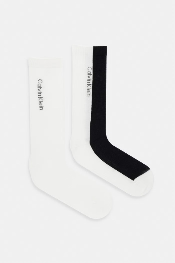 Calvin Klein șosete bărbați pachet de 2 bej 701237879