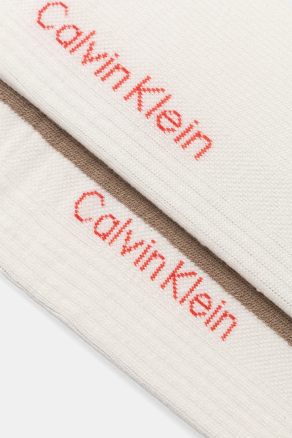 Pánske ponožky Calvin Klein 2-pak 701237879 béžová SS26