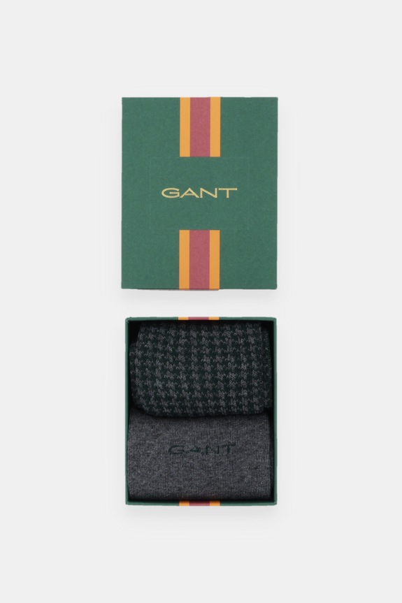 Ρούχα Κάλτσες Gant 2-pack 9960357 γκρί