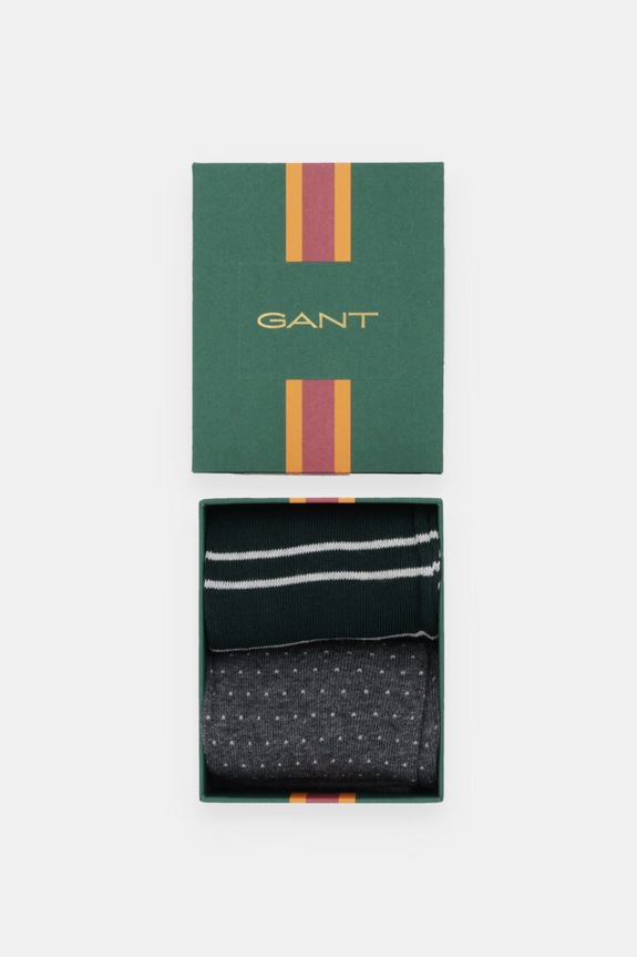 Ρούχα Κάλτσες Gant 2-pack 9960358 πράσινο